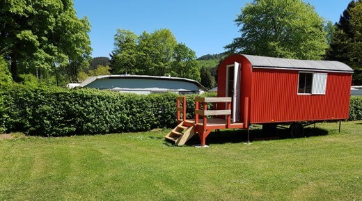 Bauwagen Außenansicht