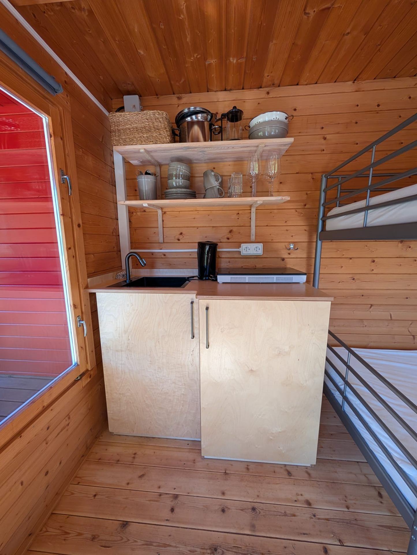Blockhaus Küche