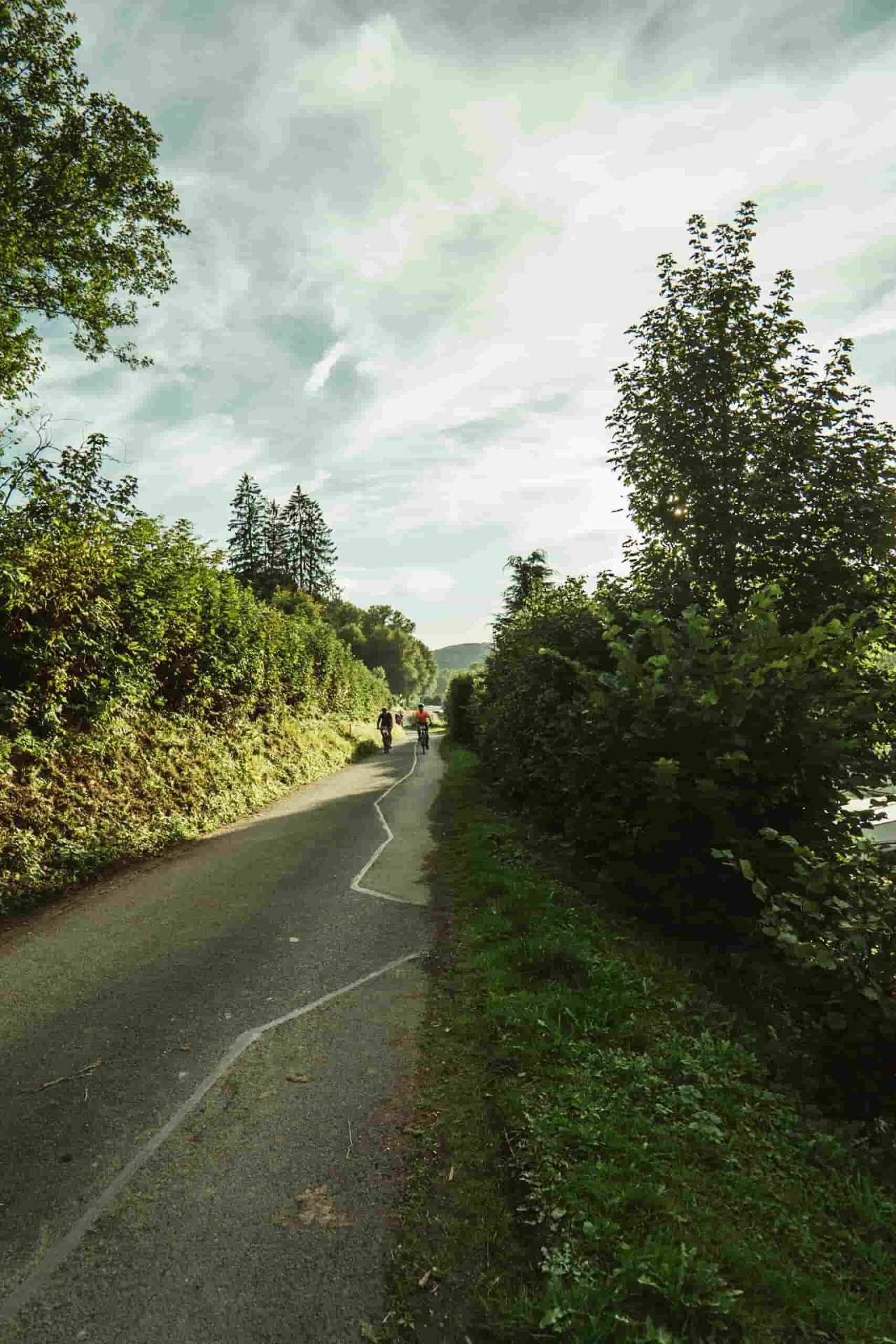 Landstraße durch die Eifel