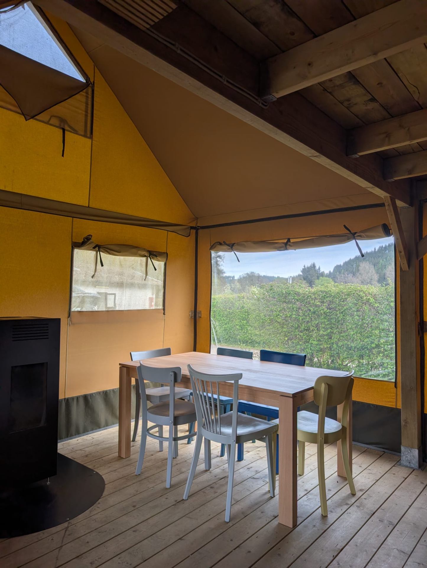 Camping Lodge Innenansicht