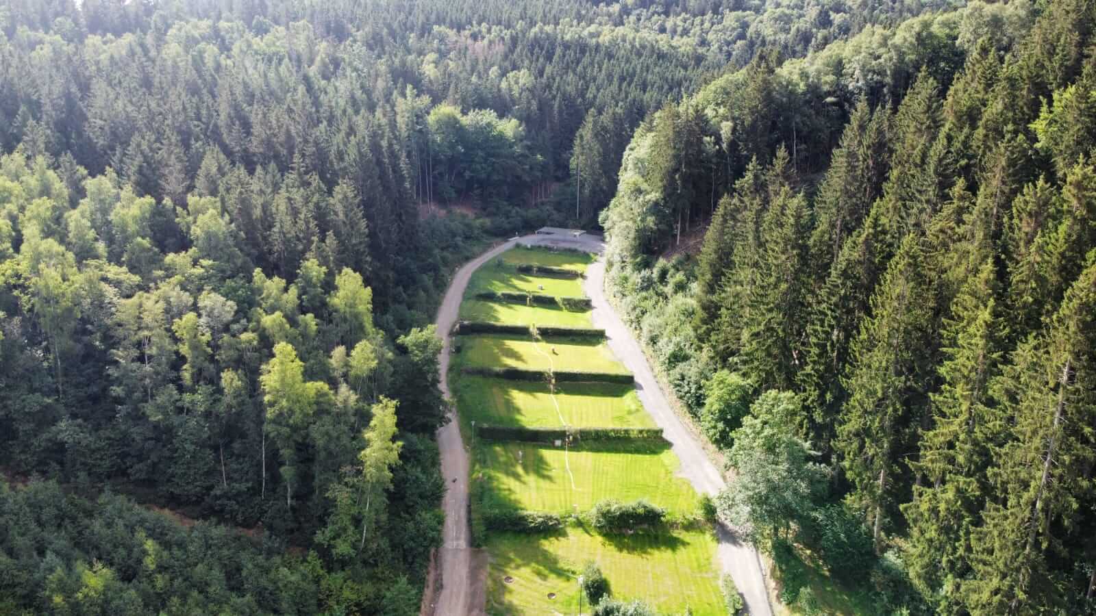 Sanitäranlagen Waldlichtung